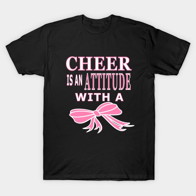 Cheer Is An Attitude with a Bow T-Shirt by Journees